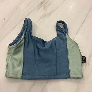 TIGER FRIDAY Radiance duchess crop top